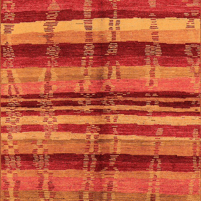 Oriental Orange Industrial Rug, urb1303org