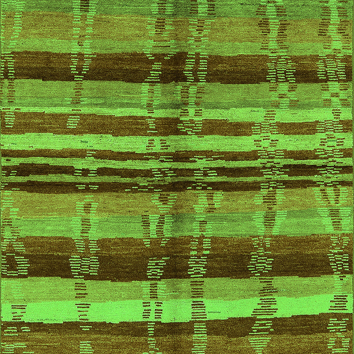 Oriental Green Industrial Rug, urb1303grn