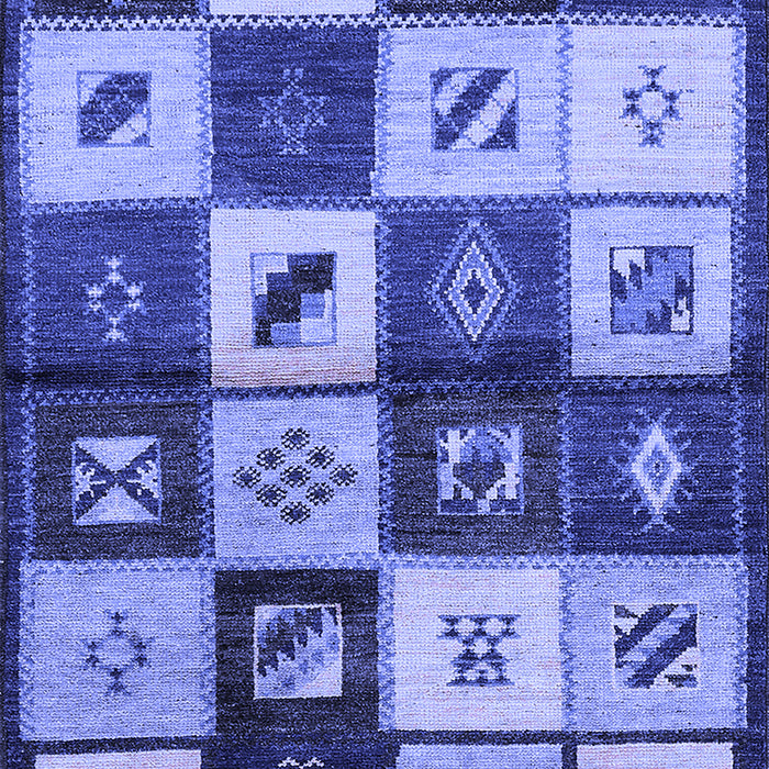 Oriental Blue Industrial Rug, urb1304blu