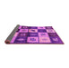 Sideview of Oriental Pink Industrial Rug, urb1304pnk