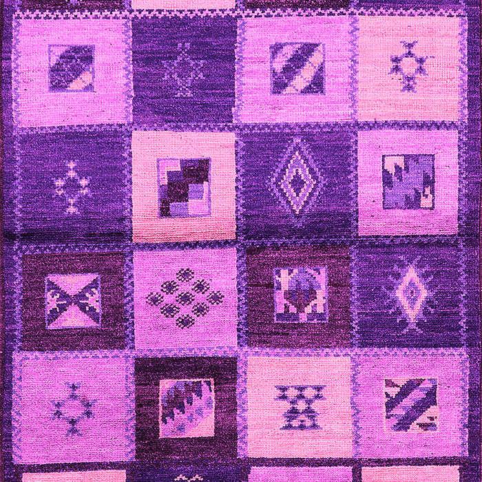 Machine Washable Oriental Pink Industrial Rug, wshurb1304pnk