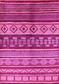 Oriental Pink Industrial Rug, urb1305pnk