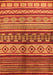 Oriental Orange Industrial Rug, urb1305org