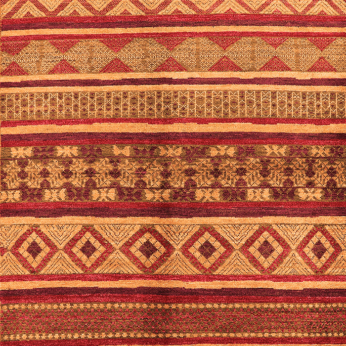 Oriental Orange Industrial Rug, urb1305org