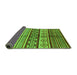 Sideview of Oriental Green Industrial Rug, urb1305grn