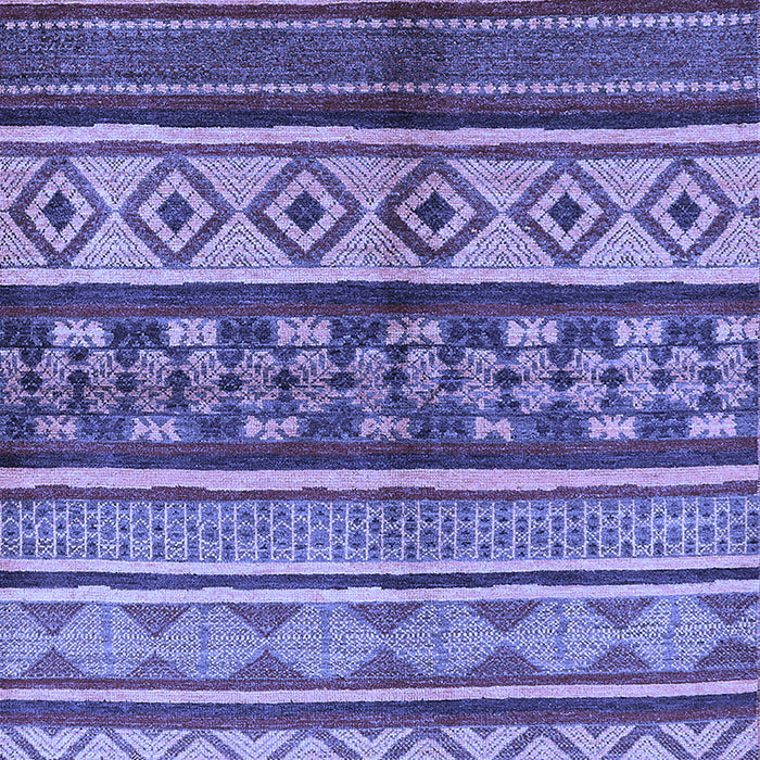 Machine Washable Oriental Blue Industrial Rug, wshurb1305blu