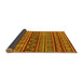 Sideview of Oriental Yellow Industrial Rug, urb1306yw