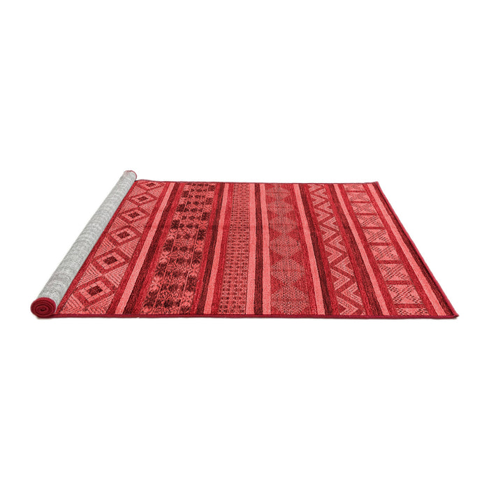 Industrial Red Washable Rugs