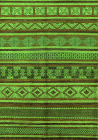 Oriental Green Industrial Rug, urb1306grn