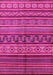 Oriental Pink Industrial Rug, urb1306pnk