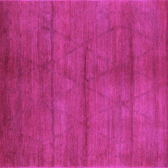 Square Oriental Purple Industrial Rug, urb1307pur