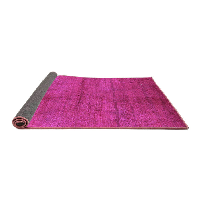 Sideview of Oriental Purple Industrial Rug, urb1307pur