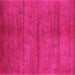 Square Oriental Pink Industrial Rug, urb1307pnk