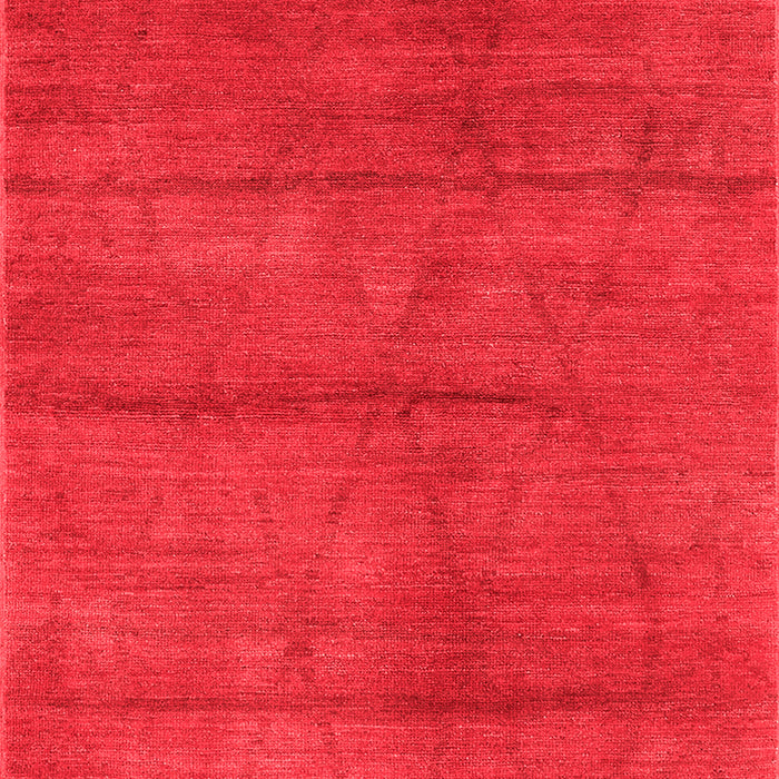 Machine Washable Oriental Red Industrial Rug, wshurb1307red