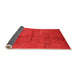 Sideview of Oriental Orange Industrial Rug, urb1307org