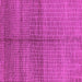 Square Machine Washable Oriental Pink Industrial Rug, wshurb1308pnk