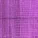 Square Machine Washable Oriental Purple Industrial Area Rugs, wshurb1308pur