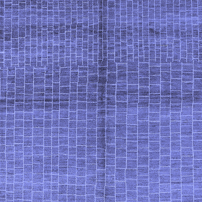 Machine Washable Oriental Blue Industrial Rug, wshurb1308blu