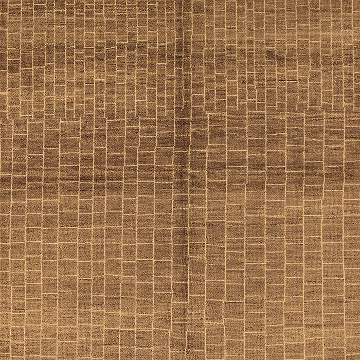 Oriental Brown Industrial Rug, urb1308brn