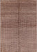 Machine Washable Industrial Modern Light Copper Gold Rug, wshurb1308