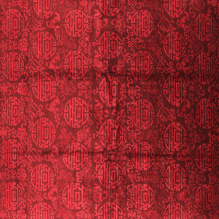 Machine Washable Oriental Red Industrial Rug, wshurb1309red