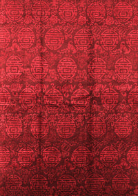 Oriental Red Industrial Rug, urb1309red