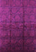 Machine Washable Oriental Purple Industrial Area Rugs, wshurb1309pur