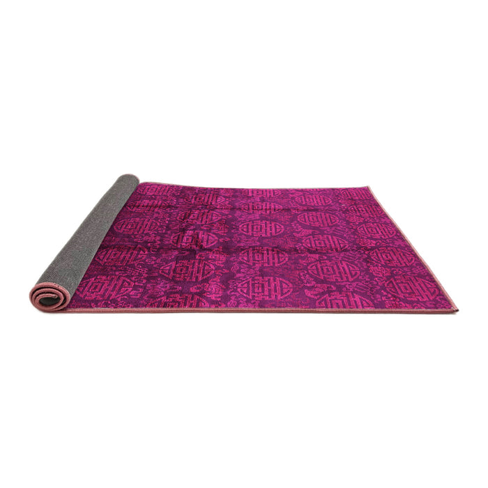 Sideview of Oriental Pink Industrial Rug, urb1309pnk