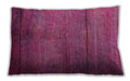 Mid-Century Modern Urban Magenta Pink Lumbar Throw Pillow, 13 inch by 19 inch, lburb1310