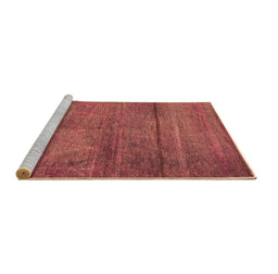 Sideview of Machine Washable Oriental Brown Industrial Rug, wshurb1310brn