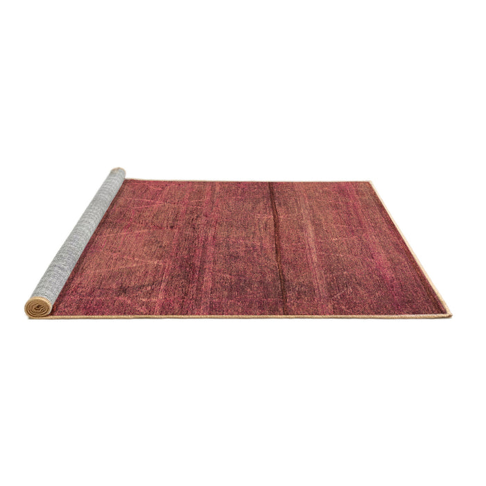 Sideview of Machine Washable Oriental Brown Industrial Rug, wshurb1310brn