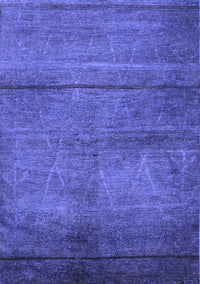 Oriental Blue Industrial Rug, urb1310blu