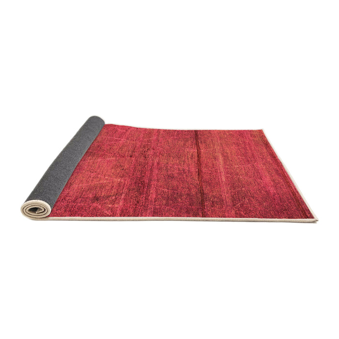Sideview of Oriental Orange Industrial Rug, urb1310org