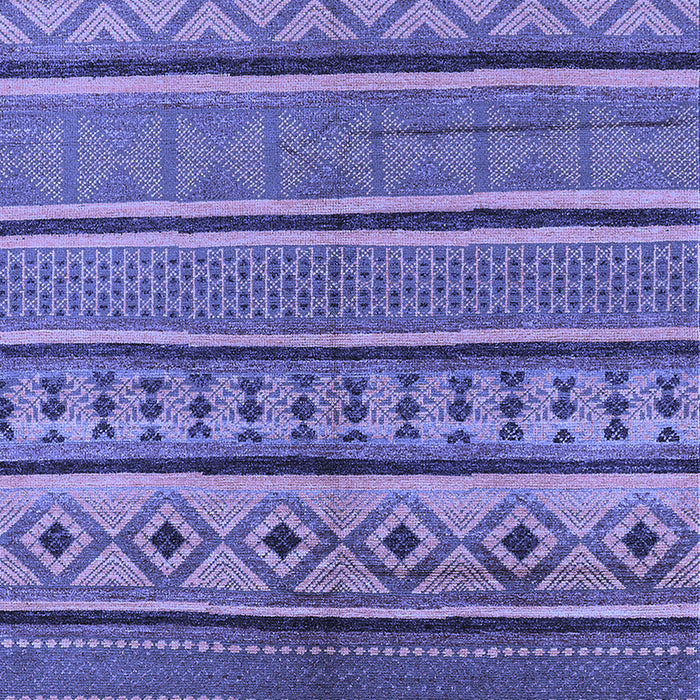 Machine Washable Oriental Blue Industrial Rug, wshurb1311blu