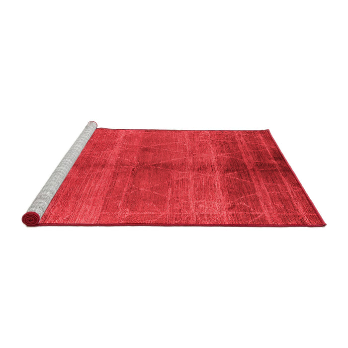 Industrial Red Washable Rugs