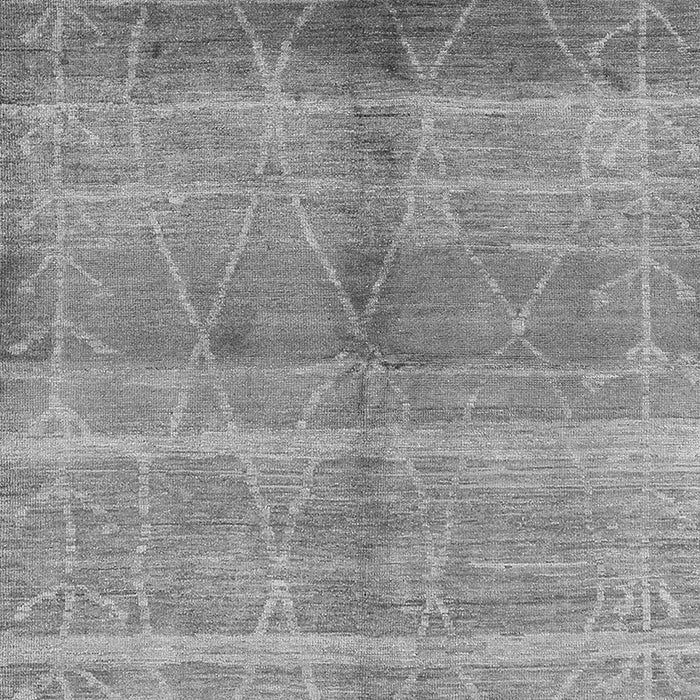 Machine Washable Oriental Gray Industrial Rug, wshurb1312gry