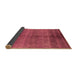 Sideview of Oriental Brown Industrial Rug, urb1312brn