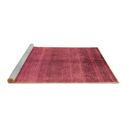 Sideview of Machine Washable Oriental Brown Industrial Rug, wshurb1312brn