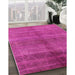 Machine Washable Industrial Modern Neon Pink Rug in a Family Room, wshurb1312