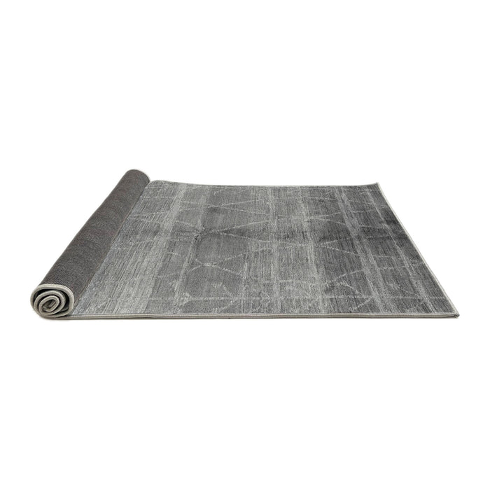 Sideview of Oriental Gray Industrial Rug, urb1312gry