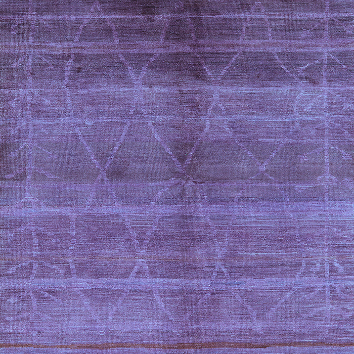 Square Machine Washable Oriental Light Blue Industrial Rug, wshurb1312lblu