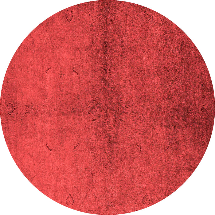 Machine Washable Oriental Red Industrial Rug, wshurb1313red