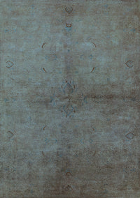 Oriental Light Blue Industrial Rug, urb1313lblu