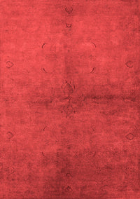 Oriental Red Industrial Rug, urb1313red