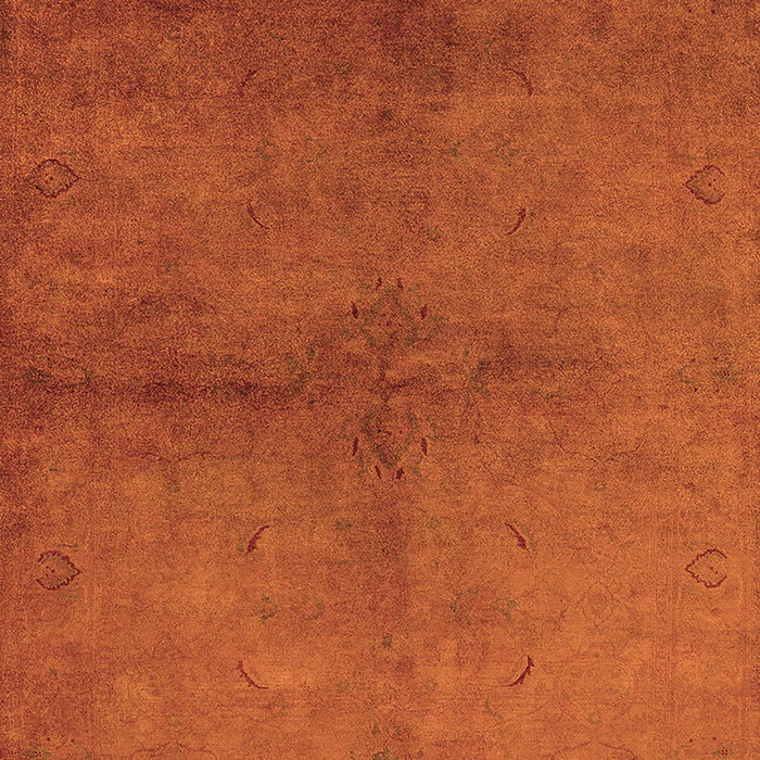 Machine Washable Oriental Orange Industrial Area Rugs, wshurb1313org