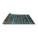 Sideview of Oriental Light Blue Industrial Rug, urb1314lblu