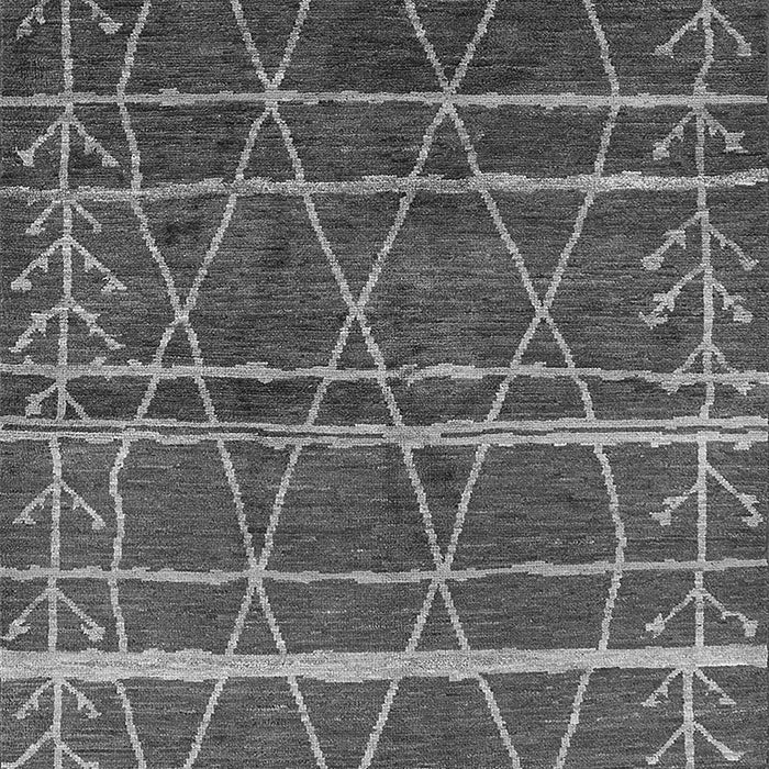 Machine Washable Oriental Gray Industrial Rug, wshurb1314gry