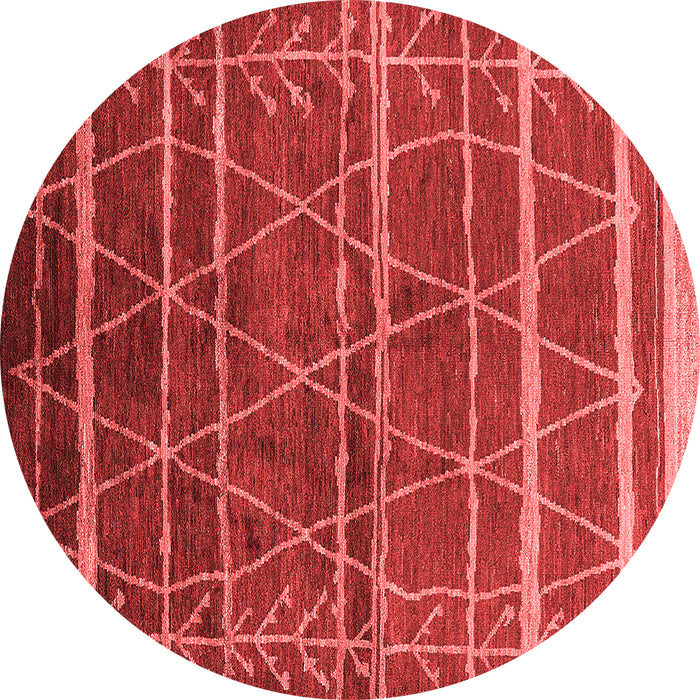 Machine Washable Oriental Red Industrial Rug, wshurb1314red