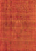 Machine Washable Oriental Orange Industrial Area Rugs, wshurb1316org