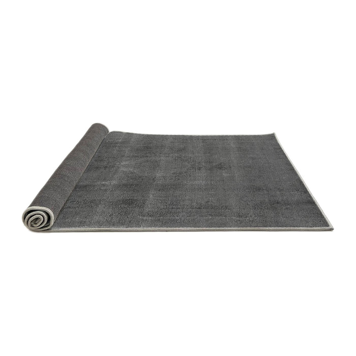 Sideview of Oriental Gray Industrial Rug, urb1316gry